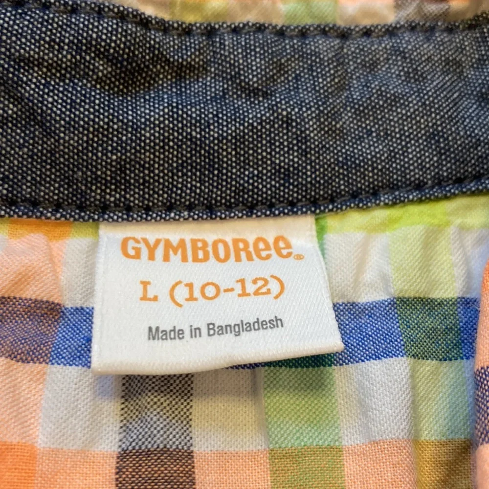 NWOT Gymboree Seersucker shirt